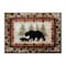 Flash Furniture 8' x 10' Brown Rustic Bear and Cub Olefin Area Rug KP-RGB3940-810-BN-GG - alternate 6